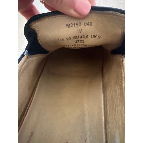 Samuel Hubbard Men’s 10 M Frequent Traveler Slip-On Black Leather Dress Shoe - Picture 5 of 7